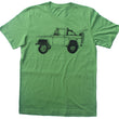 Load image into Gallery viewer, Bronco Surf Trip Leaf Green T Shirt - Summer Short Sleeves Top 2019