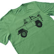 Load image into Gallery viewer, Bronco Surf Trip Leaf Green T Shirt - Summer Short Sleeves Top 2019