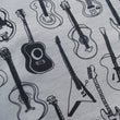 Load image into Gallery viewer, Guitars Pattern Heather Stone T Shirt - New Fashion Short Sleeves Top