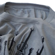 Load image into Gallery viewer, Guitars Pattern Heather Stone T Shirt - New Fashion Short Sleeves Top