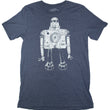 Load image into Gallery viewer, Mr Roboto Heather Navy T Shirt - New Summer Short Sleeves Top 2019