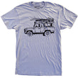 Load image into Gallery viewer, Surf Truck Blue T Shirt - Men's Summer Short Sleeves Top Fashion 2019