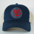 Load image into Gallery viewer, Men's PVG Trucker Hat - Navy Dad Cap - Best Baseball Hat Online