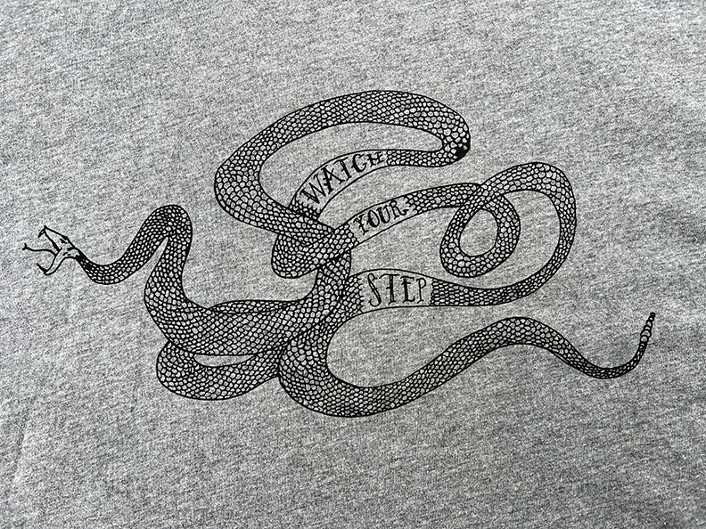 Watch Your Step Deep Heather Grey