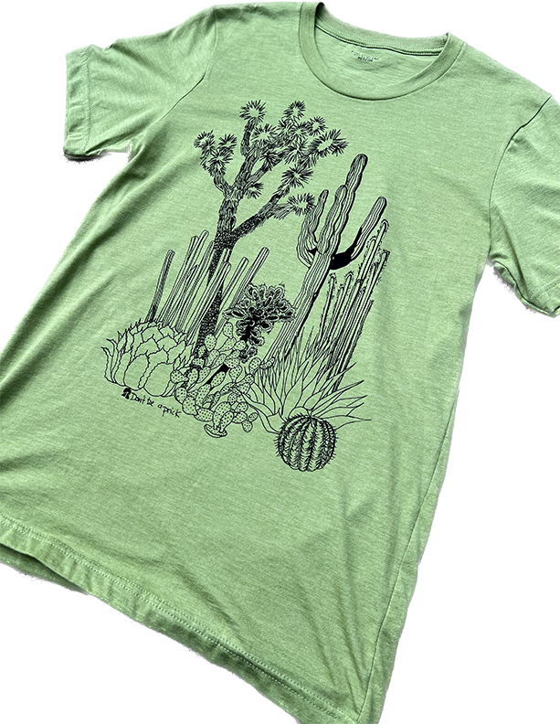Cactus Heather Green T Shirt - New Fashion Short Sleeves Top