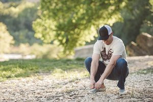 Black Trucker Hat - Men's White and Black Cap - Snapback Hat Fashion