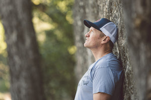 Men's PVG Trucker Hat - Navy Dad Cap - Best Baseball Hat Online