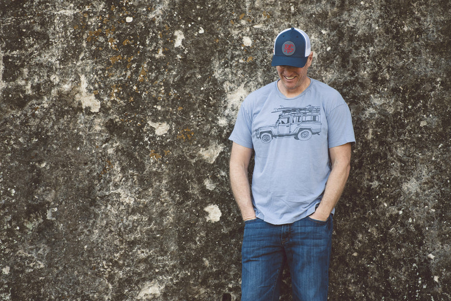 Men's PVG Trucker Hat - Navy Dad Cap - Best Baseball Hat Online