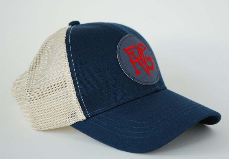 Men's PVG Trucker Hat - Navy Dad Cap - Best Baseball Hat Online